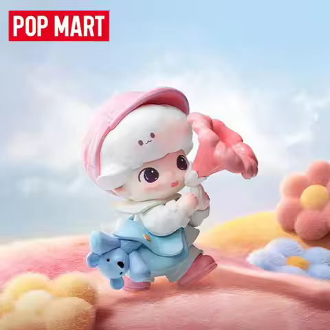 POP MART DIMOO MOMENTS IN BLOOM Series Mystery Box Genuine Blind Box Guess Toys Bag Ornament Figurin