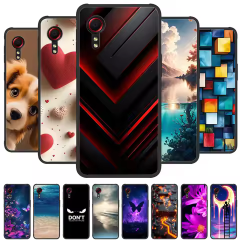 For Samsung Galaxy Xcover 5 Case Animal Silicone Back Case For Xcover 5 EE Cartoon Cover For Xcover5