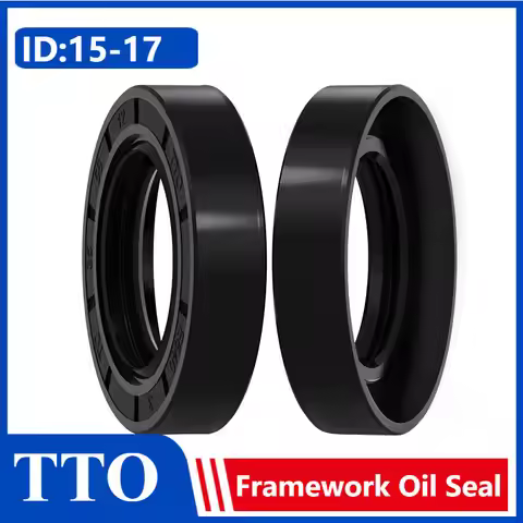 TTO rubber skeleton oil seal FB/TC15 16 17*26 27 28 29 30 32*6 7 8 9 10 NBR double lip seal for rota