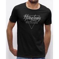 O-neck Summer men New Style Tops Casual Streetwear Huey Lewis & The News T-Shirt Black