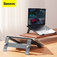 BGF Baseus Portable Laptop Stand Aluminum Notebook For Macbook Air Pro Holder 4 Gears Adjustable Vertical Stand Laptop Base Bracket