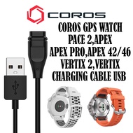 COROS GPS Watch Charging Cable COROS Pace2 Apex Apex Pro Apex 42MM 46MM Vertix Vertix2 Coros USB Charger Cable Pace 2