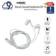 Salpido EP13 Stereo Sound Earphone Type C (White)