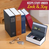 Book Safe Box / Mini Safe Box / Book Safe Uk. 18.5 X 12 X 5.8Cm