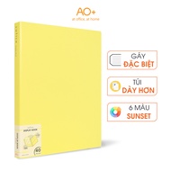 Bìa Lá A4 Switch ON AO+ Túi Dày 0.06 mm (20/ 40 Lá) - WD622/WD624