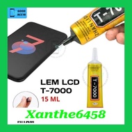 (XAN64) LEM Touchscreen LCD 15ml T-7000 Hitam B-7000 Bening