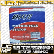 TC125/SSX200/KR-Z/SC125 Stator Coil - DC / CHARIOT175 STATOR COIL DC / GAMMA200/SSX TIMING CHAIN TYP