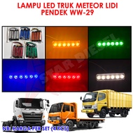 LED BUS SIDE LIGHTS VARIATIONS BUS LIGHTS SHORT STICK LIGHTS 24V LED SHORT METEOR LIGHTS