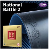729 Battle 2 National BlueSponge Rubber battle2 Battle II National table tennis Rubbber New