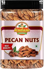 M.K DRY FRUITS KADAM FOODS - Jumbo Pecan Nuts, 500g (Rich in Protein & Fiber, Crunchy,Stored in Refr