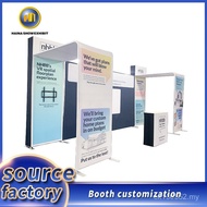 Aluminum alloy fast screen exhibition booth, hanging ring ad KVW8
