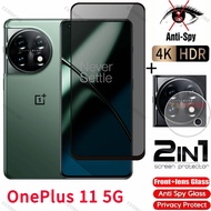 Oneplus 11 5G 2023 Private Tempered Glass Anti-Spy Full Cover Screen Protector Anti Peek Privacy Film For Oneplus 11 8T 8 Pro Oneplus11 4G 5G Anti Peek Privacy Film