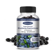 Blueberry Supplement - Antioxidant - For Everyday Health Eye Health Cognitive & Cellular Health - 12