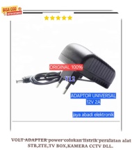 Y48 Adaptor Multifungsi Compatibel 5.5mm 2.1 mm DC 12V 2A VOLT ADAPTER POWER COLOKAN LISTRIK PERALA