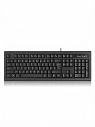 A4TECH | Wired USB Keyboard for PC Laptop Office Home Gaming