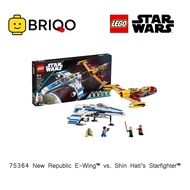 [BRIQO] LEGO Star Wars # 75364 New Republic E-Wing™ vs. Shin Hati’s Starfighter™