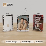 Custom Pc Photocard Holder acrylic Photocard/ Keychain Custom acrylic Photocard Holder