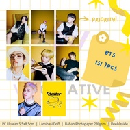 Bts 2-sided PHOTOCARD Contains 7PCS