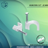 Pipe Clamp Paralon Pipe Clamp electric cable clamp 1/2" - 18MM 20MM 22MM