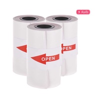 Printable Color Sticker Paper Roll Direct Thermal Paper with Self-adhesive 57*30mm(2.17*1.18in) for PeriPage A6 Pocket