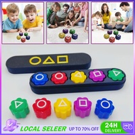 5 Colors Gonggi Squid Game Batu Seremban Traditional Gonggi Game Squid Game 2 Korean Gonggi Stone Ca