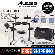 Alesis Debut Electronic Drum Kit - Starter Drum Set with Drum Stool, Drumsticks and Headphones