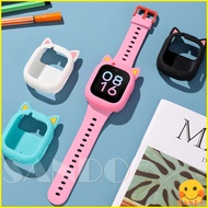 Xiaomi Smart Kids Watch soft silicone protective case children watch protective cover cute cartoon cat ears shell