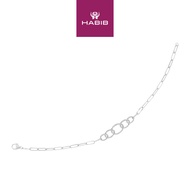 HABIB Diamond Bracelet in 375/9K White Gold 682210325