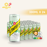 SCHWEPPES Mojito Europe 330ML X 24 (CAN)