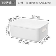 #N/A - H125 全城熱賣 - （T5）化妝品收納盒 護膚品盛器 雜物收納箱 玩具收納籃 零食收納筐 衣物整理箱 文具分裝盒 藥箱 廚房置物籃 調味料儲物籃 塑膠儲物箱 防塵塑膠盒