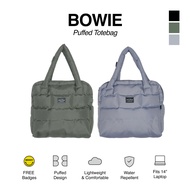 Imokey Bowie Puff Totebag | Daily Bag for College and Work