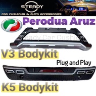 Perodua Aruz Body Kit with LED bumper Guard V3 K5 Bodykit