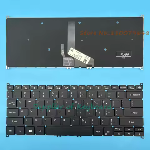 NEW English Keyboard For ACER Swift 5 SF514-51T SF514-52T SF514-52TP SF514-55GT SF514-55T SF514-55TA