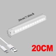 Vimite LED Motion Sensor Cabinet Light  USB Rechargeable Wireless Eye Protection Night Light Bedroom