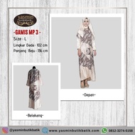 GAMIS BATIK KOMBINASI JAGUARD MP-3