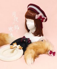 Amavel 日本正品和風紅色帽子