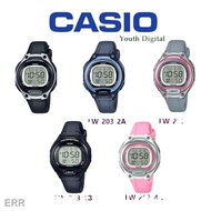 qiblat watch ✸﹉CASIO LW-203 50M WR SPORT KIDS WATCH 100% ORIGINAL