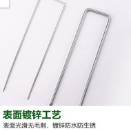 Ground Nails U-Shaped Ground Nails Galvanized Carbon Steel Ground Nails Ground Nails Turf Lawn Groun