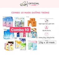 COMBO 10M Bioaqua Face Mask Paper Mask, One Spring, Images