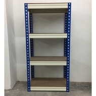 BOLTLESS RACK 5’H x 4’L x 1’D x 4 LEVEL / STORAGE RACK / store rack / rak besi