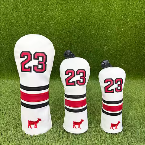 Golf Driver Headcover For Man Women PU Leather Cartoon Style Lovely Golf Driver Cover A Gift For You