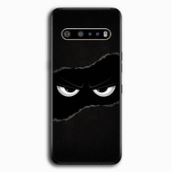 Hardcase Casing Softcase Custom LG V60 V50 V50S V40 V30 V20 G8X Velvet ThinQ 5G Rooster Black AB4270