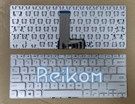 keyboard asus vivobook x415 x415ep x415j x415ja x415ea x415m x415ma - silver