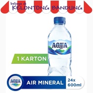 Aqua Botol 600ml Air Mineral 600 ml - 1 Dus