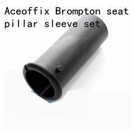 Aceoffix for Brompton Seatpost Sleeve set 34.9 to 31.8 Seat Post Adapter Plastic Reducing Bike Accessories