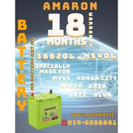 (Installation Provided)AMARON GO 38B20L | NS40L CAR BATTERY MYVI BEZZA JAZZ HONDA CITY VIVA AXIA