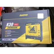 (3.0 Joule Power)K30 KING KONG ENERGIZER (ORIGINAL) Pagar Elektrik Kebun,READY STOCK*1 Year Warranty