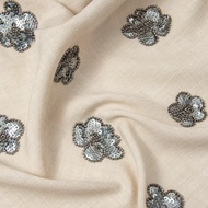 Heavy Industry Embroidery Fabric Fashion Retro Skirt Embroidery Fabric DIY Handmade Fabric Fabric