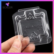 SCALER  10Pcs CPU Box CPU Plastic Protective Case CPU Clamshell Tray Case Container .