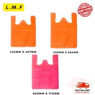 QUALITY SINGLET PLASTIC BAG/BEG PLASTIK TANGKAI 9X12/12X12/15X15/18X18/22X24/24X28